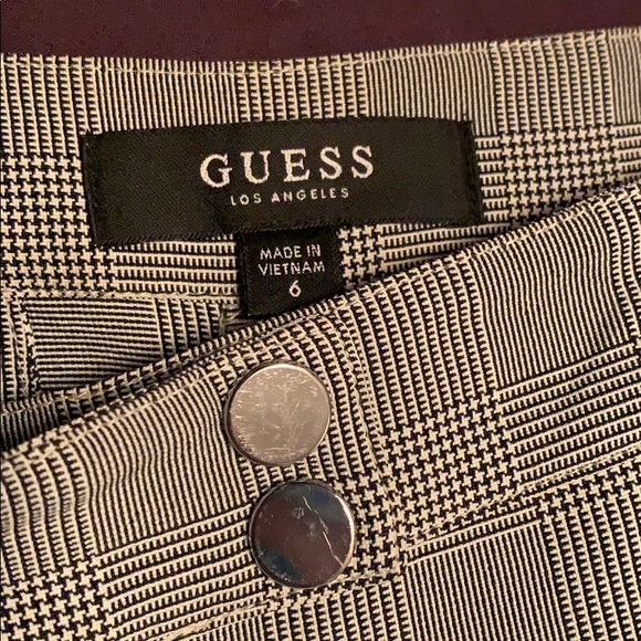 GUESS Grey-Plaid Dress Pants👖 - Picture 2 of 6